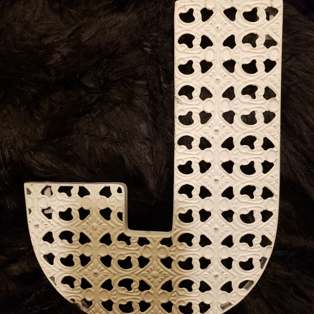 Wall Decor Letter "J"